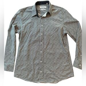 Nick Graham paisley Patterned Button-Down Shirt men's large